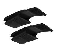Boîtier de Batterie Basse Durable 9V, Ensemble de Supports de Micro de Guitare pour Musiciens, Nylon Noir 2 Pièces
