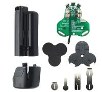 Boîtier de batterie de rechange avec carte de protection de charge PCB pour Bosch BAT411 BAT420 Li-ion Power Tool batterie assemblée, composant de réparation à 3 cœurs