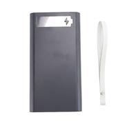 Boîtier de batterie externe DIY T12 avec boîte de support de batterie 18650 lumineuse