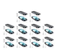 Boîtier de Batterie Externe Prolongée 10pcs pour Batterie Portable IP69 Étanche, Petit Chargeur Alimenté pour Voitures, Remorques, Motos, Idéal pour Les Voyageurs en Plein Air
