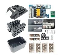 Boîtier de batterie Li-ion PCB pour 18 V 9,0 Ah BL1890 - Assemblage à monter soi-même, avec protection contre les surcharges et les décharges excessives, coque ABS ignifuge