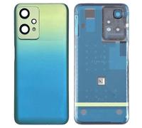 Boîtier De Batterie Oem Pour Oneplus Nord Ce 2 Lite 5g Avec Autocollant Adhésif Et Cache D'objectif D'appareil Photo - Bleu