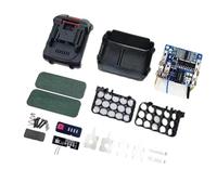 Boîtier de batterie pour outil approprié 10/15/20 cœurs Boîtier ABS avec systèmes avancés de gestion de la combustion Protections ABS Coque de batterie