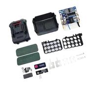 Boîtier de batterie pour outil approprié 10/15/20 noyaux Boîtier ABS avec systèmes avancés de gestion de la combustion Protections Coque de batterie avec protections contre les décharges excessives