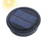 Boîtier de batterie solaire, panneau LED Battery Box | Top de remplacement de lampe de poche étanche - Accessoires d'éclairage de 600 mAh de longue durée, boîte de batterie de lampe d'extérieur