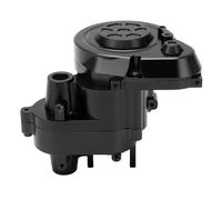 Boitier de boite de vitesses en alliage d'aluminium haute resistance pour voiture radiocommandee Axial RBX10 1/10, noir