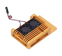 Boîtier de boîtier, Coque de Protection Installation Facile avec Double Ventilateur de Refroidissement pour 3 modèle B B+