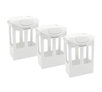 Boîtier de boîtier en Plastique de 3 pcs Compatible avec Phantom 4 4 Pro 4 ADV Drone Repair Pièces Couverture