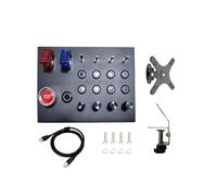Boîtier de Boutons Central Universel PC Simracing pour Volant Euro Truck Moza Simagic G29G27 Fanatec