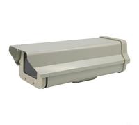 Boîtier de caméra de sécurité intérieure et extérieure, boîtier étanche en alliage d'aluminium pour vidéosurveillance, housse de protection avec lentille haute translucidité, options de 30,5 cm et