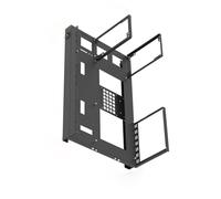 Boîtier de carte mère pour ordinateur - Rack pour cartes mères - Cadre ouvert - Boîtier - Châssis ouvert - Personnalité créative ATX/M-ATX/ITX - Surclockage vertical de l'étagère en aluminium, bonne