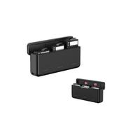Boîtier de charge rapide TELESIN compatible avec DJI Osmo Action 6 / 360 / 5 Pro (Boîtier de rangement pour trois batteries, noir)