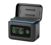 Boîtier de chargement ABS pour Insta360 X5 27 W Charge rapide | Sortie maximale de 27 W, pour une charge rapide de 35 minutes à 80 %, statut LED en temps réel, design à double fente