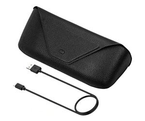 Boîtier de chargement de rechange compatible avec Ray-Ban Meta Wayfarer/Skyler/Headliner, pour lunettes intelligentes Oakley Meta HSTN Gen 1/Gen 2 AI Smart Glasses Charging Box Portable Charger