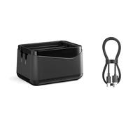 Boîtier de chargement portable pour caméra Insta360X5, compartiment de rangement pour 3 batteries et chargeur pour caméra d'action