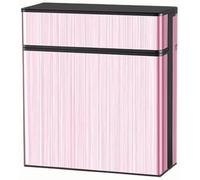 Boîtier De Cigarette Contient 40 Ans, Etui Cigarette pour Hommes Et Femmes avec Un Couvercle Pop-Up Portable en Métal Brossé, Étanche Et Résistant À L'humidité E