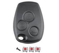 Boîtier de e voiture à 3 boutons pour Dacia Duster Logan Sandero Renault Clio Modus Twingo Kangoo Trafic Master Opel Movano Vivaro Nissan