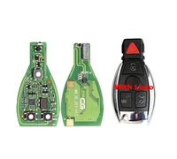 Boîtier de clés Mercedes, compatible avec FBS3, 315MHZ/433MHZ, BE KEY 4shell 10 pièces