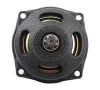 Boîtier de cloche d'embrayage de Moto, pignon à 7 dents, pièce de rechange Durable de qualité professionnelle pour moteurs MiniMoto 25H 47cc 49cc, couleur noire