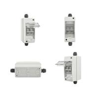 Boîtier de combinaison étanche for installation photovoltaïque, interrupteur de déconnexion CC, disjoncteur miniature avec boîte de jonction 550 V 800 V IP65(32A)