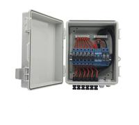 Boîtier de combinaison PV 6 en 1, porte-fusible CC, disjoncteur 1000 V CC for applications domestiques(6 In 1 Out 1000V)