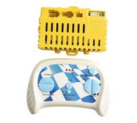 Boîtier de commande 24 V 5 broches et récepteur pour véhicules électriques pour enfants avec télécommande radio 2,4 G compatible, fabriqué en ABS robuste et métal (kit complet)