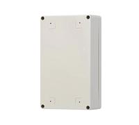 Boîtier de commande à bouton-poussoir Boîte de jonction étanche ABS IP67 de type F Boîtier en plastique IP67 Boîte à boutons d'alimentation électronique extérieure sécurisée(83X81X56MM)