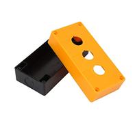 Boîtier de Commande à Bouton-poussoir étanche à 3 Trous BX3 de 22 Mm - Boîtier de Commutateur IP67 pour Usage Industriel | pour les Projets électroniques et la Domotique