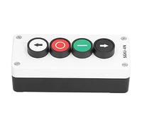 Boîtier de commande à bouton-poussoir momentané 400 V CA avec butée de montée/descente pour treuil, porte sectionnelle, pont élévateur, pont roulant. Indice de protection IP32