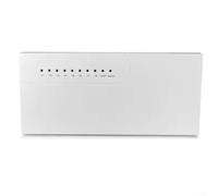 Boîtier de commande centralisé à 8 canaux pour thermostat pour chauffage au sol à eau avec support actionneur et indicateurs LED pour une gestion efficace du système