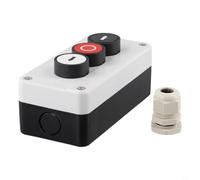 Boîtier de commande de commutateur à bouton-poussoir étanche avec commande numérique par ordinateur pour arrêt urgent, boîtier en plastique, adapté pour diverses applications d'interrupteurs