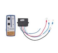 boîtier de commande de cordon d' Kit de commutateur de télécommande sans fil de treuil intelligent 12V 50ft E voyant universel pour véhicule tout-terrain de camion ATV