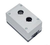 Boîtier de commutateur à bouton-poussoir étanche IP65 pour systèmes de contrôle industriel, panneaux électriques et intégration de machines (TN2-B2)