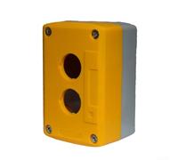 Boîtier de commutation à bouton-poussoir avec option triple trou pour intégration dans les panneaux de commande avec une performance stable sur une utilisation prolongée (LA188-03/Y)