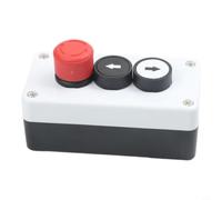 Boîtier de commutation étanche IP40 en ABS, 1 à 4 trous pour XB2/XAL B324/B334, bouton poussoir industriel jusqu'à 440 V, blanc (C)