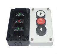 Boîtier de commutation étanche IP40 en ABS, 1 à 4 trous pour XB2/XAL B324/B334, bouton poussoir industriel jusqu'à 440 V, blanc (A)