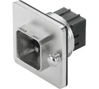 Boîtier de connecteur avec support étiquette de repérage 9*11 mm, pour inserts RJ45 et fo Weidmüller IE-BHC-V14M-RJA 1047950000