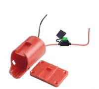 Boîtier de connecteur de batterie 12 V avec protection de fil et fusible 12 AWG pour 48-11-2450 48-11-2440 48-11-2411 48-11-2420 48-11-2401 48-11-2460