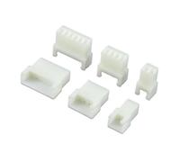 Boîtier de connecteur femelle XH2.54 TJC3, pas de 2,54 mm, 2P, 3P, 4P, 5P, 6P, 7P, 8P, fiche XH, coque en plastique, 20 pièces(4P-5set)