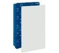 Boîtier de connexion encastré dans cloison creuse 300x500x60mm couvercle avec vis de fixation à griffes SOLERA 5506HGW Blanc Plastique Non résistant à l'eau