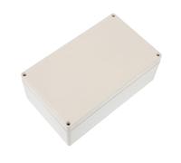Boîtier de Connexion Étanche en Plastique 75x120x200 | Double Passage, Organisation des Fils, Protection Extérieure, pour Raccords de Cordon et Câblage D'irrigation