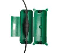 Heitronic Boîtier de connexion 21045 vert