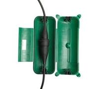 Heitronic Boîtier de connexion 21045 vert