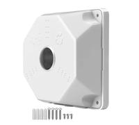 Boîtier de Connexion pour Plafond, Support de Montage Plafond pour Caméra Dôme, Enceinte Protectrice pour Garage Bureau École Entrepôt Parking Balcon Intérieur Campus