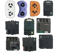 Boîtier de contrôle 2 4 GHz pour voiture télécommandée pour enfants compatible avec les modèles JR 12 V/6 V, récepteur à distance à démarrage fluide (RC 4)