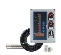 Boîtier de contrôle d'affichage de niveau de liquide 4-20 mA, transmetteur de niveau intégré étanche, entrée de contrôleur, capteur de niveau d'eau(300CM Range 5M Cable)