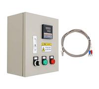 Boîtier de Contrôle de Température Intelligent, Boîtier de régulation de température triphasé PID 7,5 kW avec thermocouple système de contrôle monopuce contrôleur de température 220 V CA 32 A