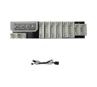 Boîtier de contrôleur ARGB pour 6 Ventilateurs et 2 Bandes LED avec des configurations faciles Conception moyeux de Ventilateur de boîtier d ' Ordinateur