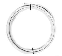 Boîtier de dérailleur de vélo de 3 mètres de longueur compatible avec 1 x 2 x et 3 x transmissions pour vélos de route et cyclocross (tube de changement de vitesse blanc)