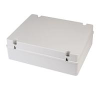 BOÎTIER DE DÉRIVATION AVEC COUVERCLE À VIS FAIBLE - IP56 - DIMENSIONS INTERIEURES 380X300X120 MURS LISSÉS GW44210